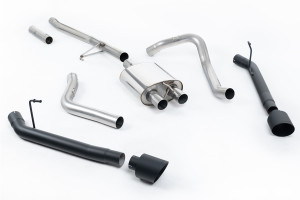Cat-back uitlaatsysteem | Jeep Gladiator (JT) 3.6 V6 (2020-2024) | Milltek Sport 115mm GT115