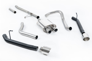Cat-back uitlaatsysteem | Jeep Gladiator (JT) 3.6 V6 (2020-2024) | Milltek Sport 115mm GT115