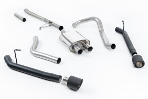 Cat-back uitlaatsysteem | Jeep Gladiator (JT) 3.6 V6 (2020-2024) | Milltek Sport 115 mm JET-115