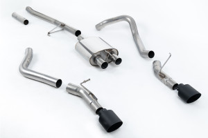 Cat-back uitlaatsysteem | Jeep Gladiator (JT) 3.6 V6 (2020-2024) | Milltek Sport 115mm GT115