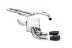 Cat-back uitlaatsysteem | Audi RS3 Sportback S tronic (8P) (2011-2012) | Milltek Sport Dubbele 90 mm GT90
