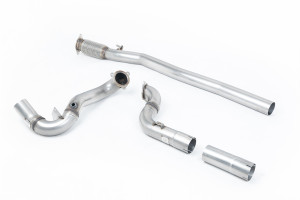 Downpipe met grote boring en de-cat | Mercedes A-Class A35 AMG 2.0 Turbo (W177 Hatch alleen OPF/GPF-modellen) (2019-2024) | Milltek Sport