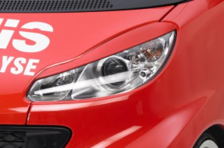 Enjoliveurs de phares pour Smart 451 SB111