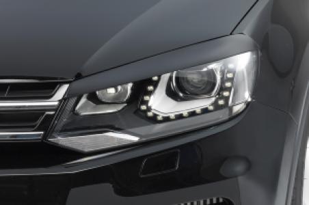 Paupières de phares pour VW Touareg II (type 7P) SB085