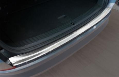 Avisa Protection du pare-chocs arrière | Skoda Kodiaq 17-21 5-p |  acier inoxydable soyeux