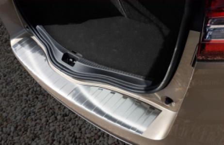 Avisa Protection du pare-chocs arrière | Renault Scénic 16- 5-p | acier inoxydable soyeux