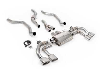 Cat-back uitlaatsysteem | Land Rover / Range Rover Sport P400 L461 3.0i6 (2022-2026) | Milltek Sport