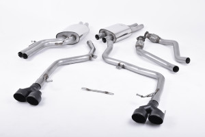 Cat-back uitlaatsysteem | Audi S5 3.0 TFSI B8.5 Coupé© & Cabriolet (2011-2016) | Milltek Sport GT100B GT100B