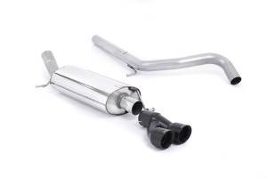 Cat-back uitlaatsysteem | Audi A1 1.4 TFSI S Line 122 PK (2010-2015) | Milltek Sport Twin 80mm GT80
