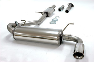 Système d'échappement Simons à partir du convertisseur catalytique : QUALITÉ ACIER INOXYDABLE | Mazda MX5 (NB) Cabriolet 1.6, 1.8 1998-2005
