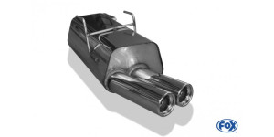 Rover 75 Type RJ Berline/ Tourer Silencieux Arrière - 2x76 Type 13