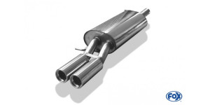 Silencieux arrière VW Passat 3B/ 3BG - 2x76 type 13