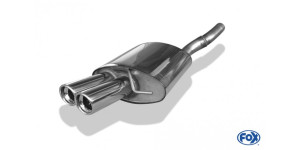 Silencieux arrière VW Passat 3C/ 3C CC Ø63.5mm - 2x90 type 17