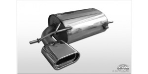 VW Golf V 4motion - 1K rear silencer Ø70mm - 160x80 type 53