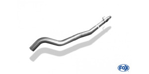 Pipe de rechange pour silencieux avant Opel Tigra A Ø60mm