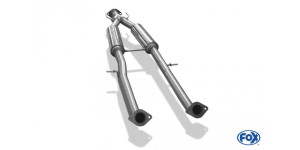 Infiniti EX37 front silencer