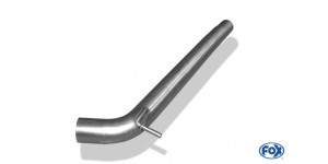 Pipe de remplacement silencieux avant VW Polo 6R - GT et GTI 63.5mm