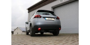 Peugeot 2008 sortie silencieux arrière droite/gauche - 145x65 type 59 droite/gauche