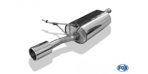 Dacia Duster 4x2 - front wheel drive final silencer - 1x90 type 12