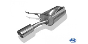 Dacia Duster 4x2 - front wheel drive Final silencer - 1x90 type 16