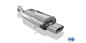 Silencieux arrière tricorps Mazda 323 IV type BG - 135x80 type 53