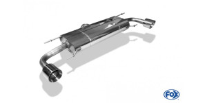 Mazda CX5 - Silencieux arrière KF transversal droite/gauche - 1x100 type 25 droite/gauche
