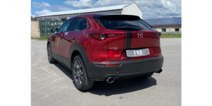 Mazda CX30 X180 AT AWD silencieux arrière transversal droite/gauche - 129x106 type 32 droite/gauche