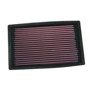 K&N Filtre à air de remplacement sur mesure pour p.e. Ford Escort, Kia Sephia, Mazda 323 (33-2034)