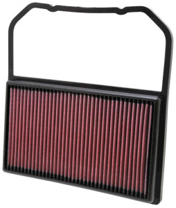 K&N Filtre à air de remplacement sur mesure pour Seat Ibiza V / Seat Mii / Skoda Citigo / Skoda Fabia / VW Polo / VW Up! 1.0 excl. Turbo 2012- (33-2994)