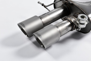 Cat-back uitlaatsysteem | BMW 5 Series M5 Sedan M TwinPower Turbo V8 (F10) (2011-2016) | Milltek Sport Quad 90mm GT90