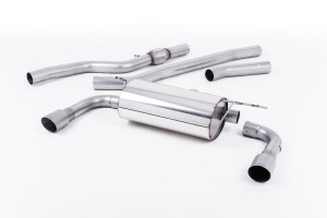 Cat-back uitlaatsysteem | BMW 4 Series F32 428i Coupé© (automatische versnellingsbakâ€š zonder trekhaakâ€š Geen xDrive en alleen N20-motor) (2014-2016) | Milltek Sport Dubbele 90 mm GT90