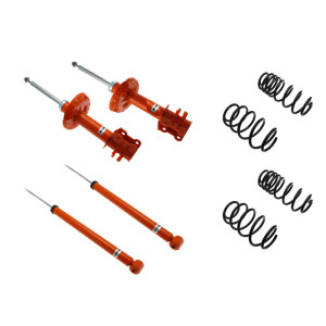 KONI STR.T Kit avant et arrière | Abarth/Fiat/Opel | CORSA D, PUNTO, GRANDE PUNTO, PUNTO EVO | Charge d’essieu avant: 851kg+ | Abaissement avant 30mm, arrière 30mm'