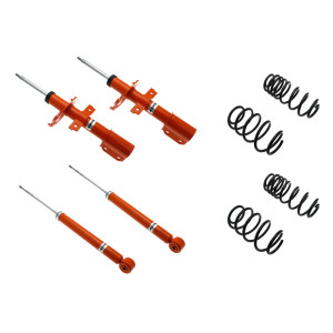 KONI STR.T Kit Avant & Arrière | Renault | CLIO III Sportour/Grandtour (KR0/1_) | Abaissement Avant: 45mm, Arrière: 45mm