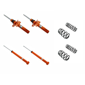 KONI STR.T Kit Avant et Arrière | Seat / Volkswagen | IBIZA 6L, FOX 5Z1, POLO 9N | Coupé | Charge Axiale Avant: 830kg | Abaissement 35mm