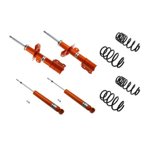 KONI STR.T Kit Suspension Avant & Arrière | Opel | Corsa C, Corsa C CC, Corsa C Camionnette, Vita C | Berline/Camionnette | Charge d'essieu avant jusqu'à 790 kg | Rabaissement 30mm.