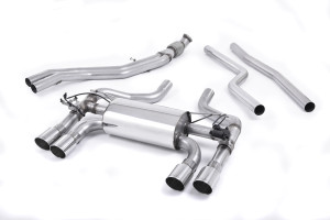 Cat-back uitlaatsysteem | BMW 2 Series M2 Coupé© (F87) (2016-2018) | Milltek Sport Quad 90mm GT90