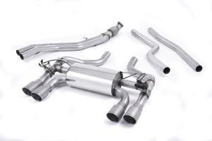 Cat-back uitlaatsysteem | BMW 2 Series M2 Coupé© (F87) (2016-2018) | Milltek Sport Quad 90mm GT90