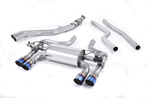 Cat-back uitlaatsysteem | BMW 2 Series M2 Coupé© (F87) (2016-2018) | Milltek Sport Quad 90mm GT90