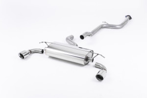 Système d'échappement après catalyseur | Ford Focus Mk2 ST 225 (2005-2010) | Milltek Sport 100mm Jet