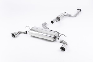 Système d'échappement après catalyseur | Ford Focus Mk2 ST 225 (2005-2010) | Milltek Sport 100mm GT100