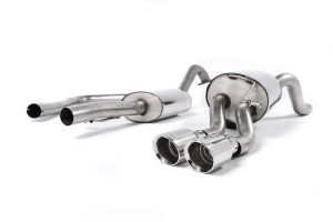 Système d'échappement après catalyseur | Ford Fiesta Mk7/Mk7.5 1.0T EcoBoost (100/125/140PS) (2013-2017) | Milltek Sport Twin 80mm GT80