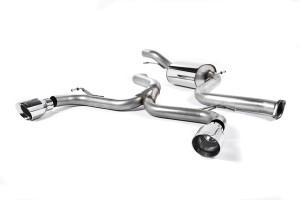 Système d'échappement après catalyseur | Ford Focus Mk2 ST 225 (2005-2010) | Milltek Sport Dual GT100