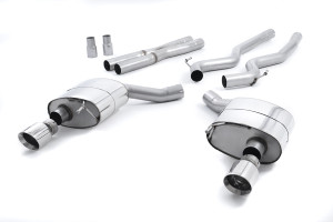 Cat-back uitlaatsysteem | Ford Mustang 5.0 V8 GT (Fastback) (2015-2018) | Milltek Sport 100mm GT