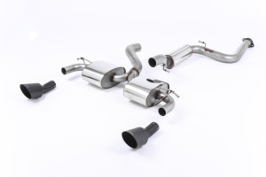 Système d'échappement après catalyseur | Ford Focus MK2 RS 2.5T 305PS (2009-2010) | Milltek Sport DTM 115 mm
