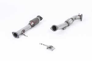 Large Bore Downpipe und Hi-Flow Sports Cat | Ford Focus Mk2 ST225 (2005-2010) | Milltek Sport
