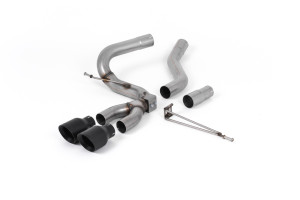 Cat-back uitlaatsysteem | Ford Focus Mk3 ST 2.0-liter TDCi 5-deurs hatchback (diesel) (2012-2018) | Milltek Sport Dual GT100