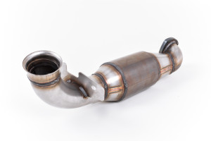 Downpipe met grote boring en Hi-Flow Sports Cat | Citroen / Peugeot DS3 / 208 | Milltek Sport