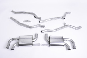 Cat-back uitlaatsysteem | Porsche Cayenne 958 Turbo 4.8 V8 (vé³é³r facelift) (2010-2014) | Milltek Sport