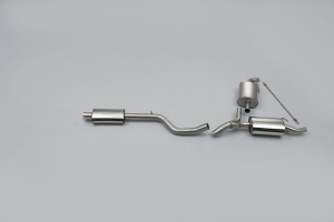 Cat-back uitlaatsysteem | Renault / Alpine Clio 200 (incl. beker) (2009-2012) | Milltek Sport