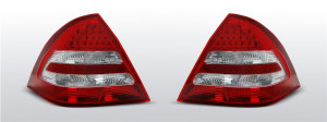 Carnamics Feu arrière | Mercedes-Benz C-class 00-04 4-p |  rouge / blanc